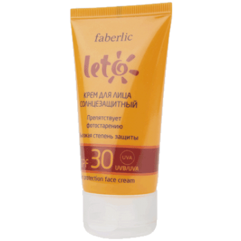 Крем для лица солнцезащитный SPF 30 серии LETO Крем для лица солнцезащитный SPF 30 серии LETO