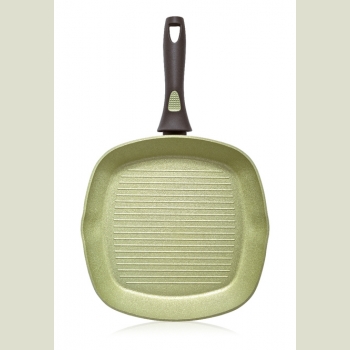 Сковорода-гриль с антипригарным покрытием, цвет авокадо, 28 см Faberlic (Фаберлік) серія FABERLIC HOME