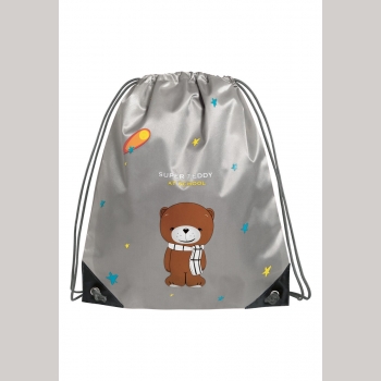 Мешок для обуви Teddy, цвет серый Мешок для обуви Teddy, цвет серый